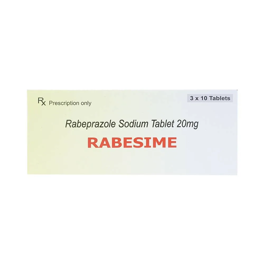 Hình ảnh Thuốc Rabesime Acme điều trị trào ngược dạ dày thực quản, loét tá tràng (3 vỉ x 10 viên) 