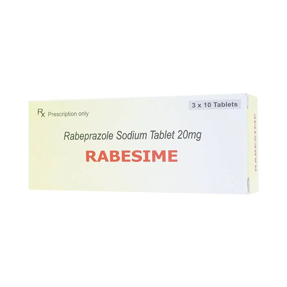 Hình ảnh Thuốc Rabesime Acme điều trị trào ngược dạ dày thực quản, loét tá tràng (3 vỉ x 10 viên) 