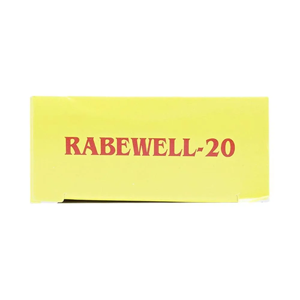 Hình ảnh Thuốc Rabewell 20mg Madras Pharm điều trị trào ngược dạ dày (3 vỉ x 10 viên)