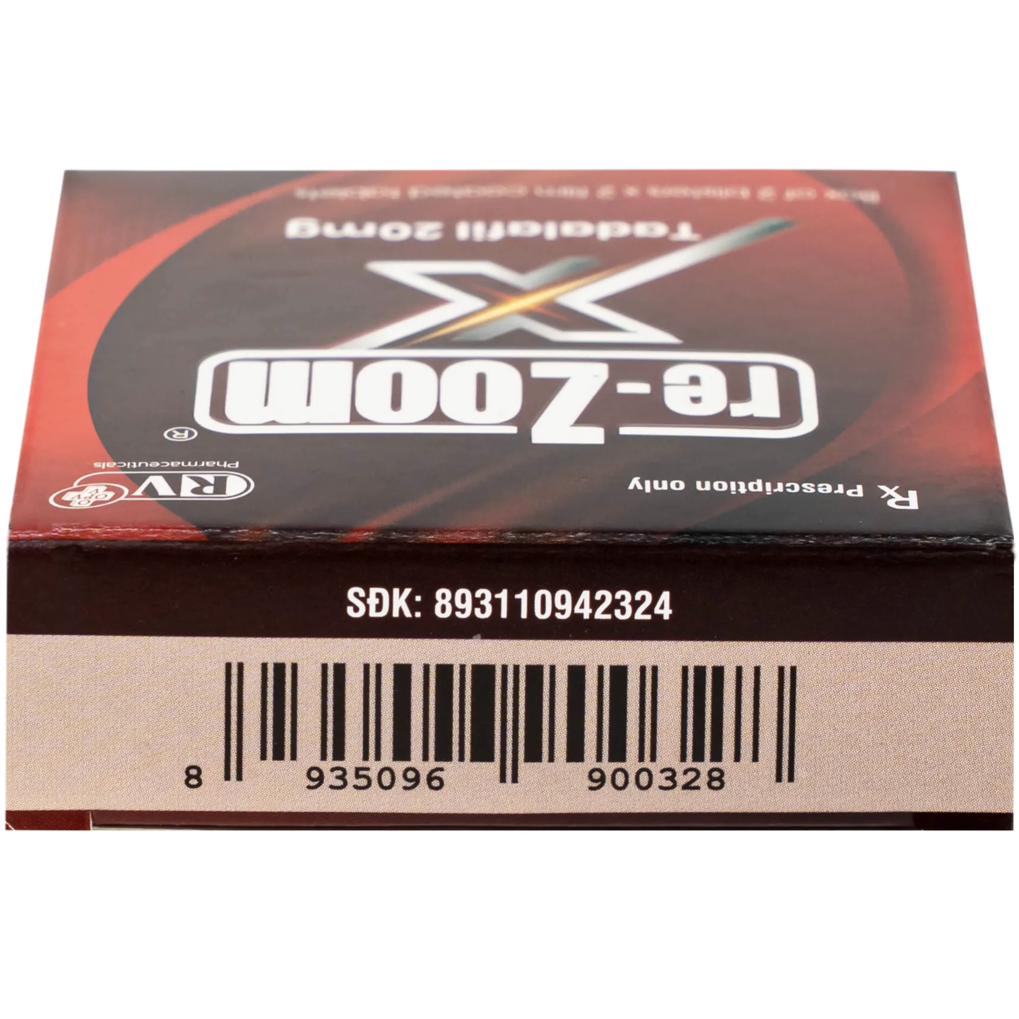 Hình ảnh Thuốc Re-Zoom X 20mg OPV Điều trị rối loạn cương dương (2 vỉ x 2 viên)