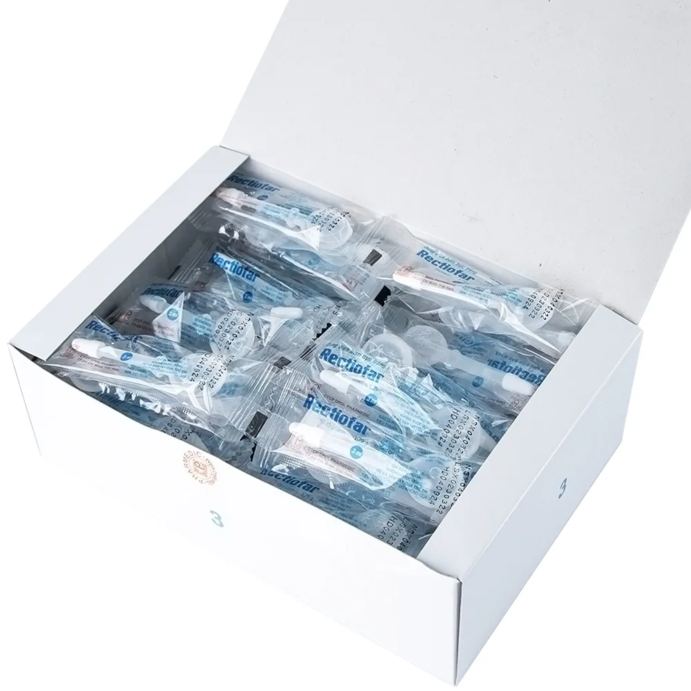 Hình ảnh Dung dịch Rectiofar Pharmedic điều trị táo bón (50 túi x 1 ống bơm 3ml)
