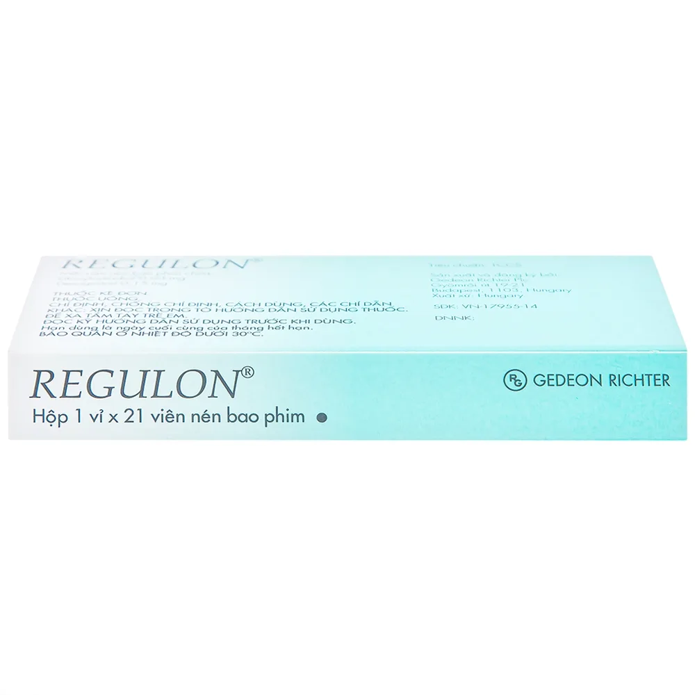 Hình ảnh Thuốc Regulon Gedeon tránh thai hằng ngày (1 vỉ x 21 viên)