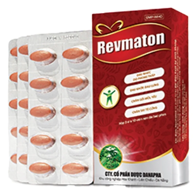 Hình ảnh Thuốc Revmaton Danapha điều trị đau nhức do phong thấp (3 vỉ x 10 viên)