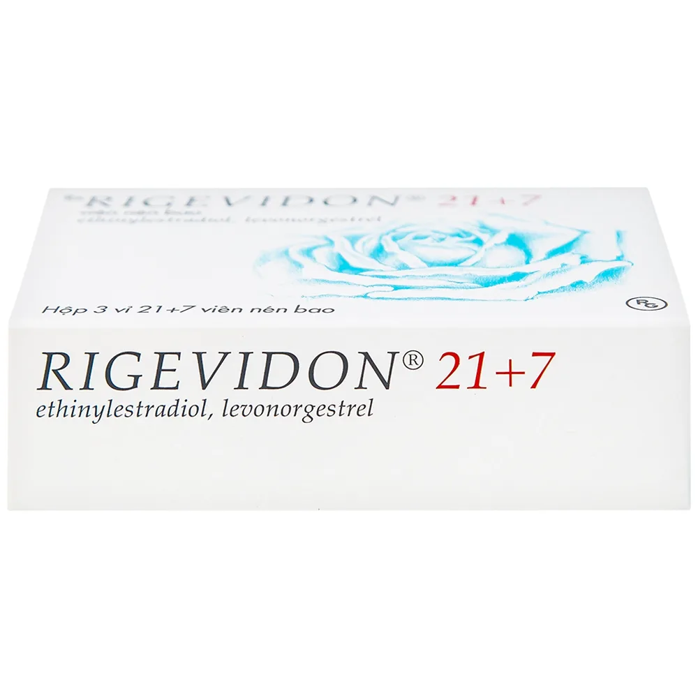 Hình ảnh Thuốc Rigevidon 21+7 Gedeon dùng cho tránh thai (3 vỉ x 28 viên) 