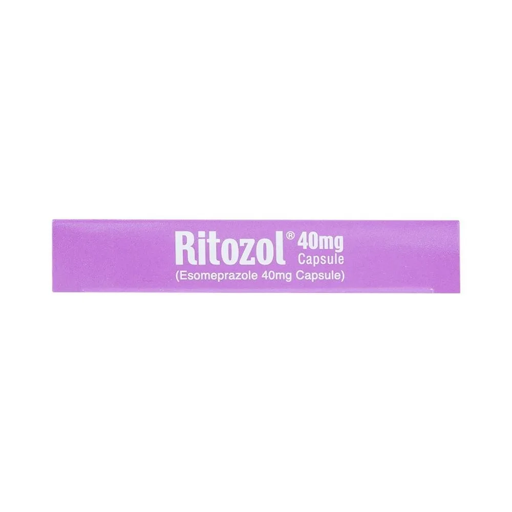 Hình ảnh Thuốc Ritozol 40mg Bosch điều trị trào ngược dạ dày thực quản (2 vỉ x 7 viên)