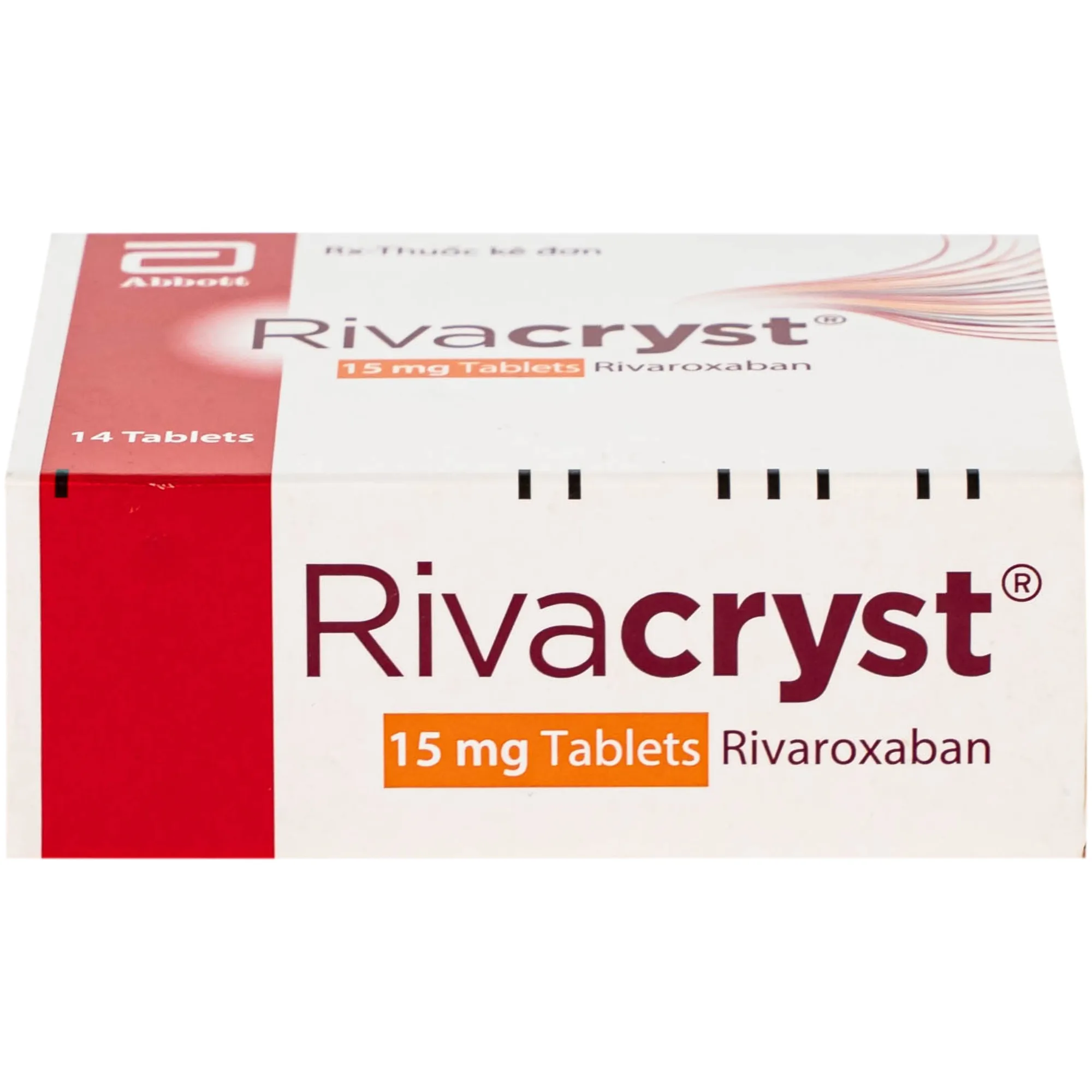 Hình ảnh Thuốc Rivacryst 15Mg Dự Phòng Huyết Khối, Giảm Nguy Cơ Đột Quỵ  ( 1 Vỉ X 14 Viên)