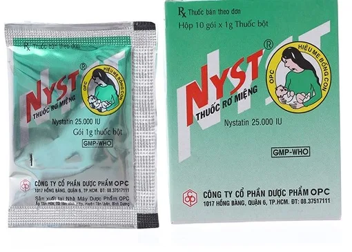 Hình ảnh Thuốc rơ miệng Nyst
