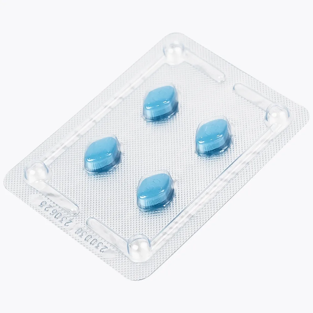 Hình ảnh Thuốc Rocla 50 Fremed điều trị các tình trạng rối loạn cương dương (1 vỉ x 4 viên)