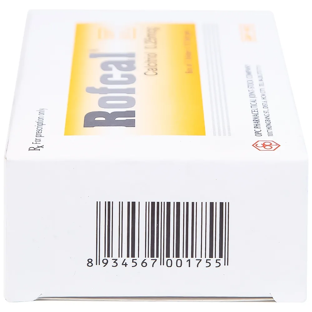 Hình ảnh Thuốc Rofcal OPC ngăn ngừa và điều trị loãng xương (3 vỉ x 10 viên)