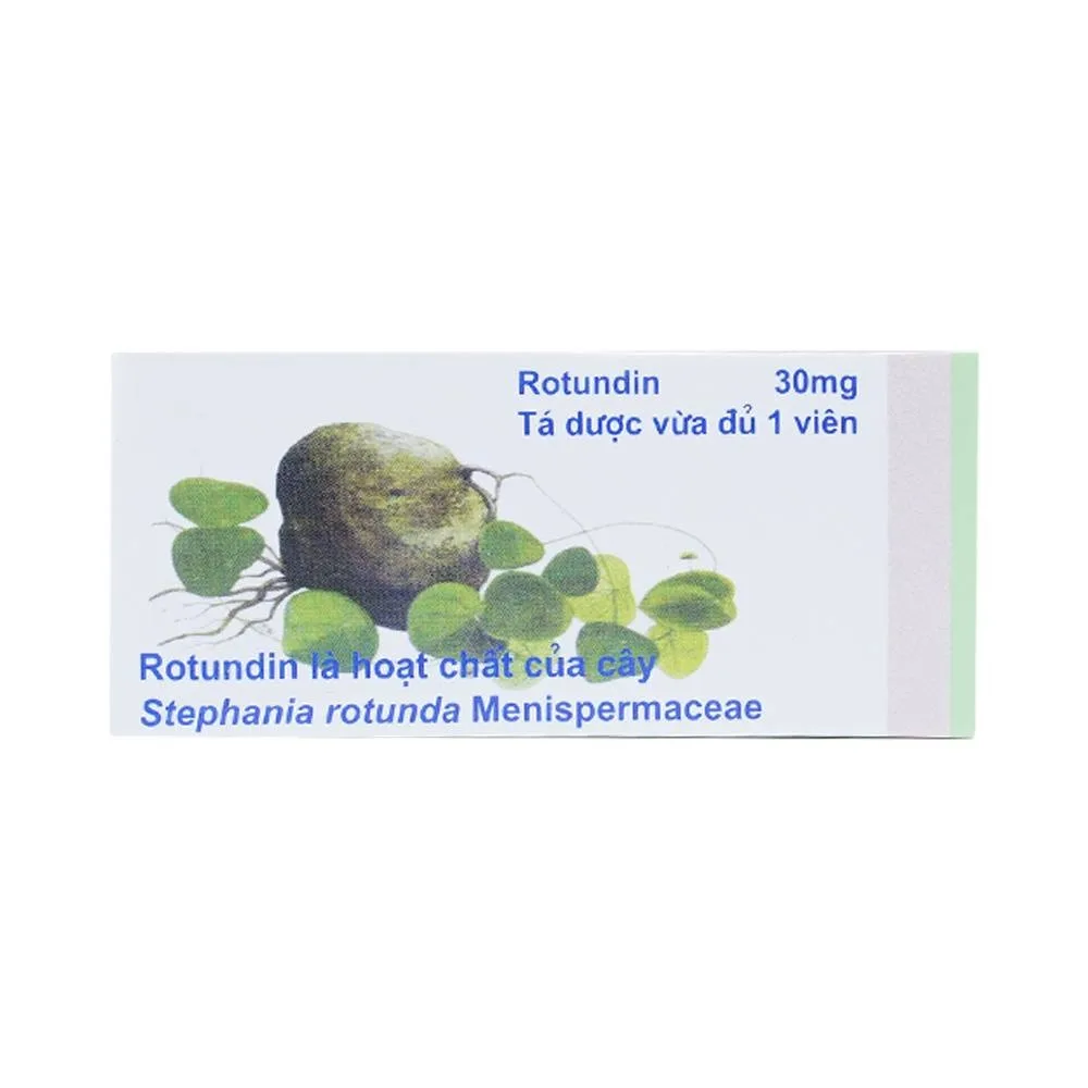 Hình ảnh Thuốc Rotunda 30mg Dopharma điều trị mất ngủ (10 vỉ x 10 viên)