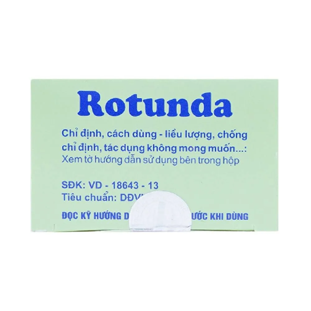 Hình ảnh Thuốc Rotunda 30mg Dopharma điều trị mất ngủ (10 vỉ x 10 viên)