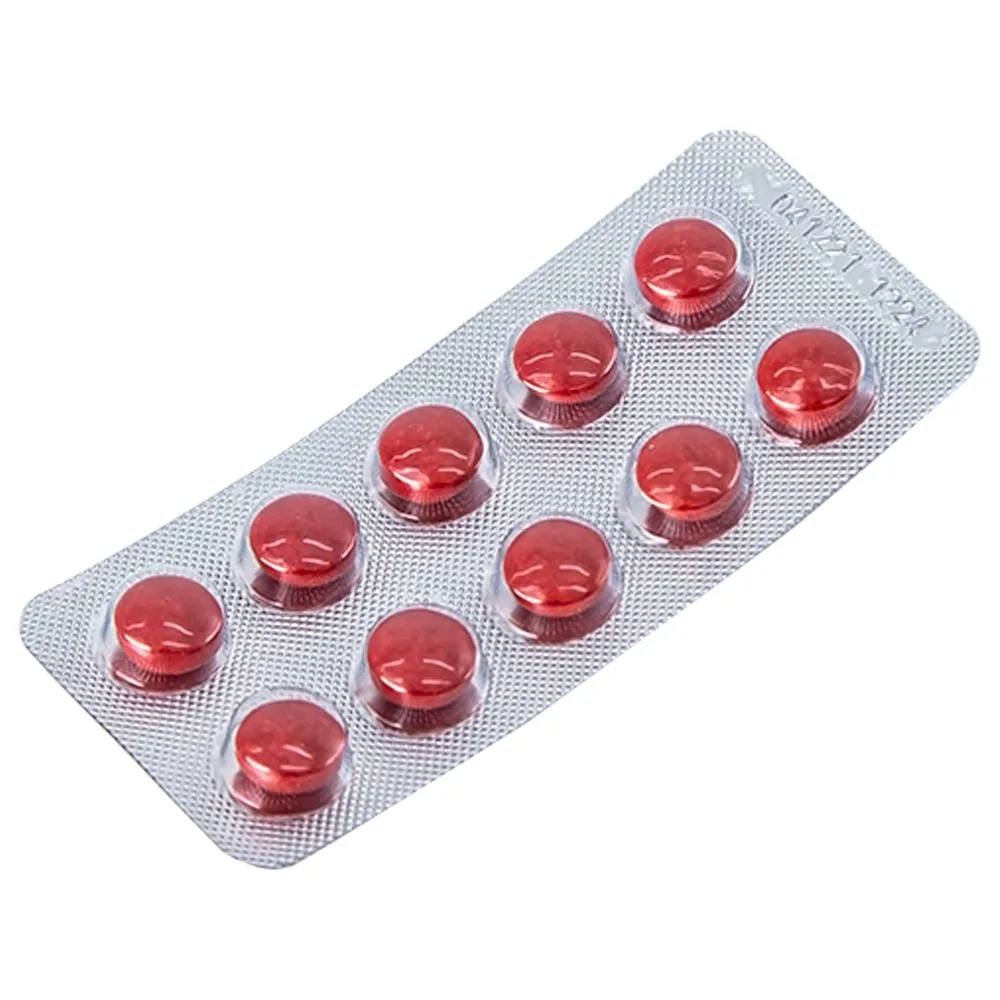 Hình ảnh Thuốc Rutin Vitamin C Hadiphar tăng sức bền thành mao mạch, điều trị chứng giãn tĩnh mạch (10 vỉ x 10 viên)