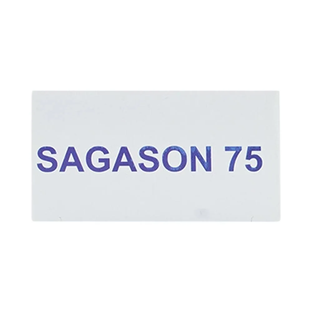 Hình ảnh Thuốc Sagason 75 Celogen Pharma điều trị nhồi máu cơ tim, đột quỵ (3 vỉ x 10 viên)
