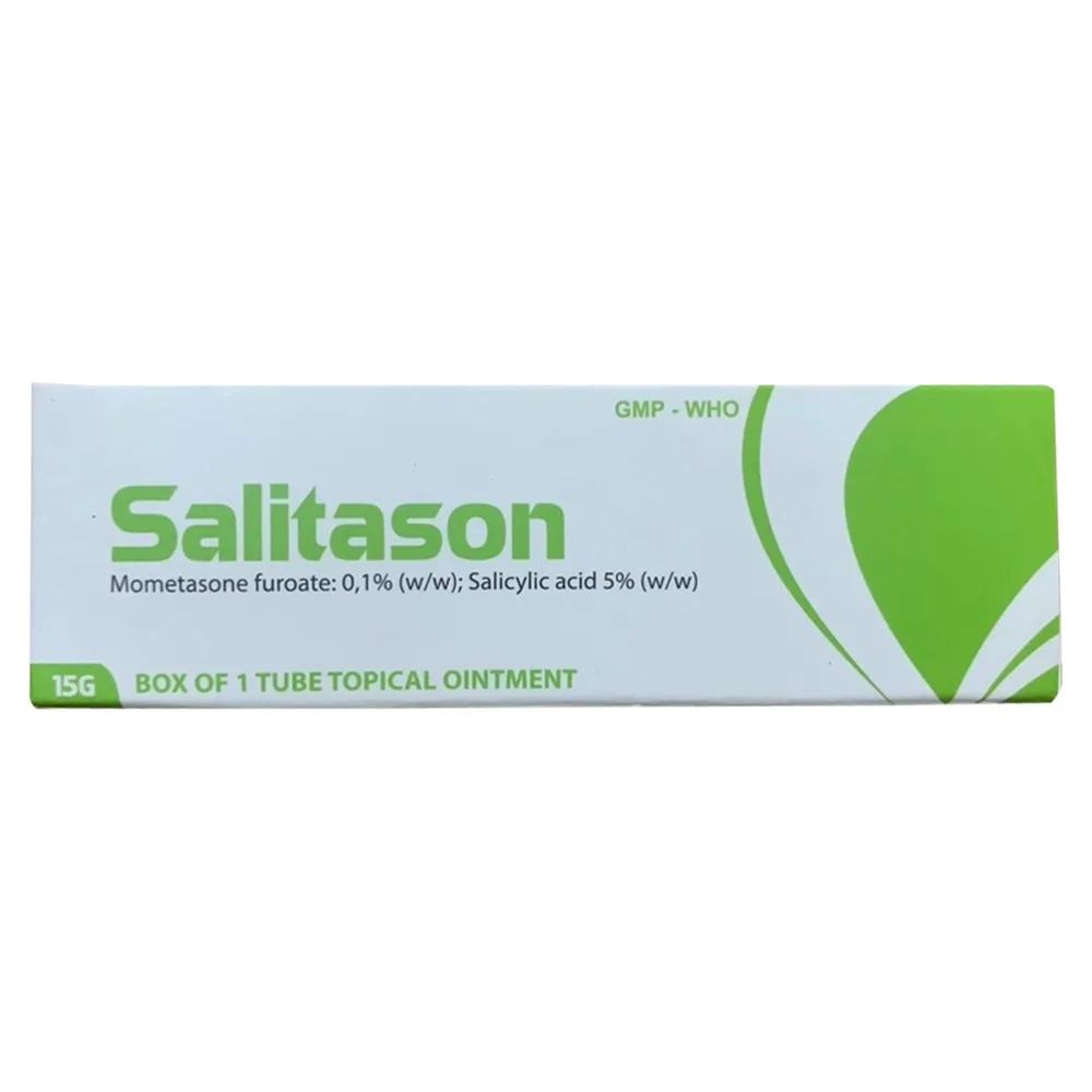 Hình ảnh Thuốc Salitason VCP 15g điều trị bệnh vẩy nến thể mảng bám vừa và nặng