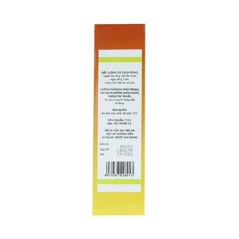 Hình ảnh Siro Sâm Qui Đại Bổ OPC bổ dưỡng khí quyết (250ml)