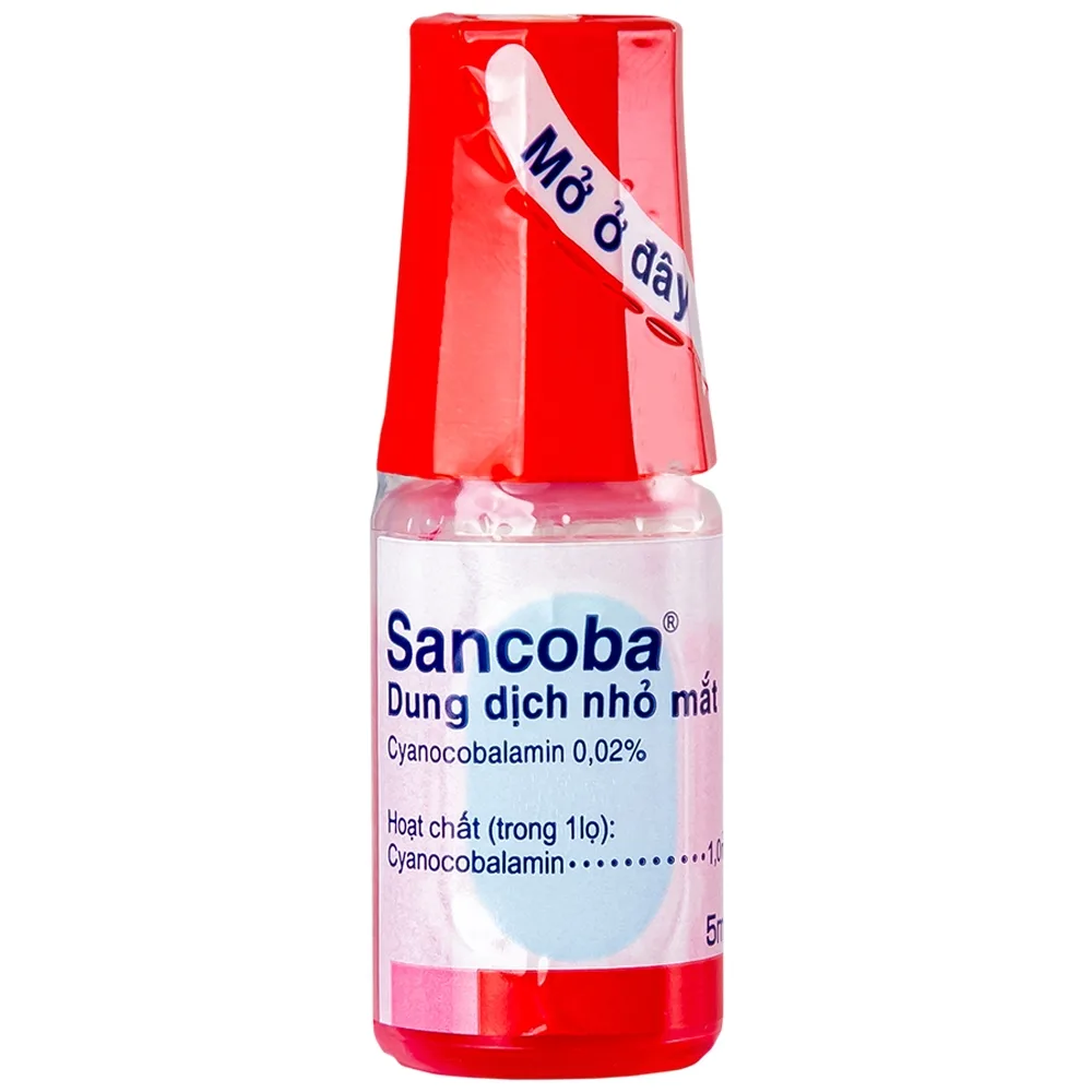 Hình ảnh Thuốc nhỏ mắt Sancoba Santen cải thiện sự dao động về điều tiết trong chứng mỏi mắt (5ml) 