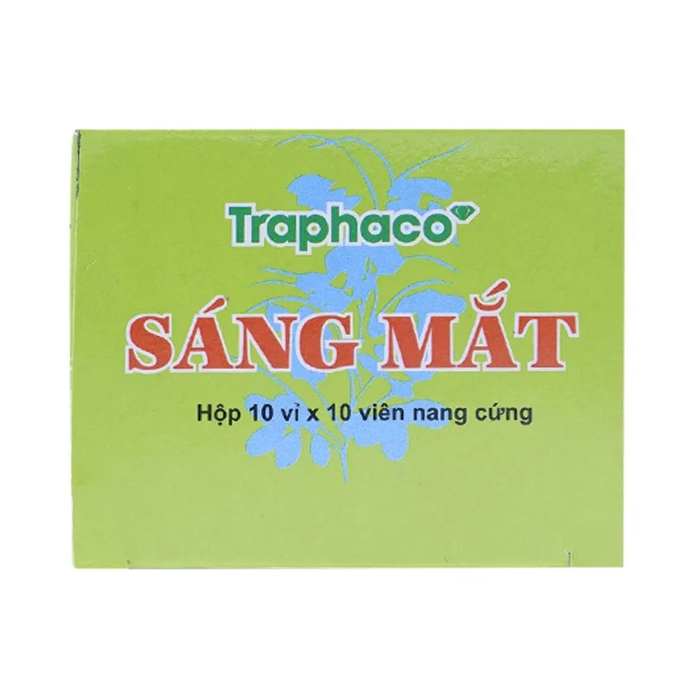 Hình ảnh Thuốc Sáng Mắt Traphaco điều trị mờ mắt, nhức mắt (10 vỉ x 10 viên)