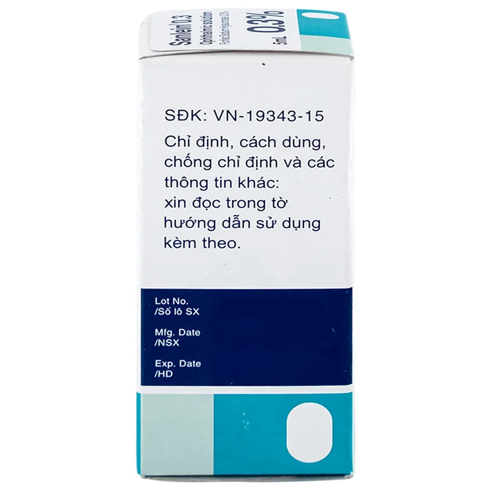 Hình ảnh Thuốc nhỏ mắt Sanlein 0.3% Santen hỗ trợ điều trị rối loạn biểu mô kết giác mạc (5ml)
