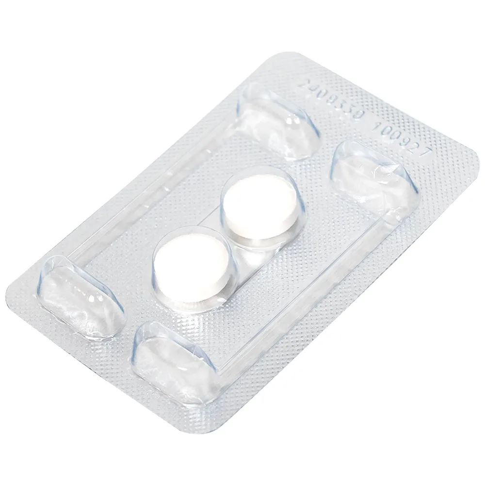 Hình ảnh Thuốc SaVi Albendazol 200 điều trị nhiễm ấu trùng sán lợn có tổn thương não (1 vỉ x 2 viên)