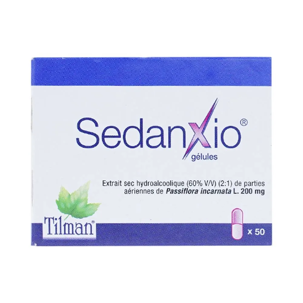 Hình ảnh Thuốc Sedanxio Tilman điều trị chứng lo âu, mất ngủ (5 vỉ x 10 viên)