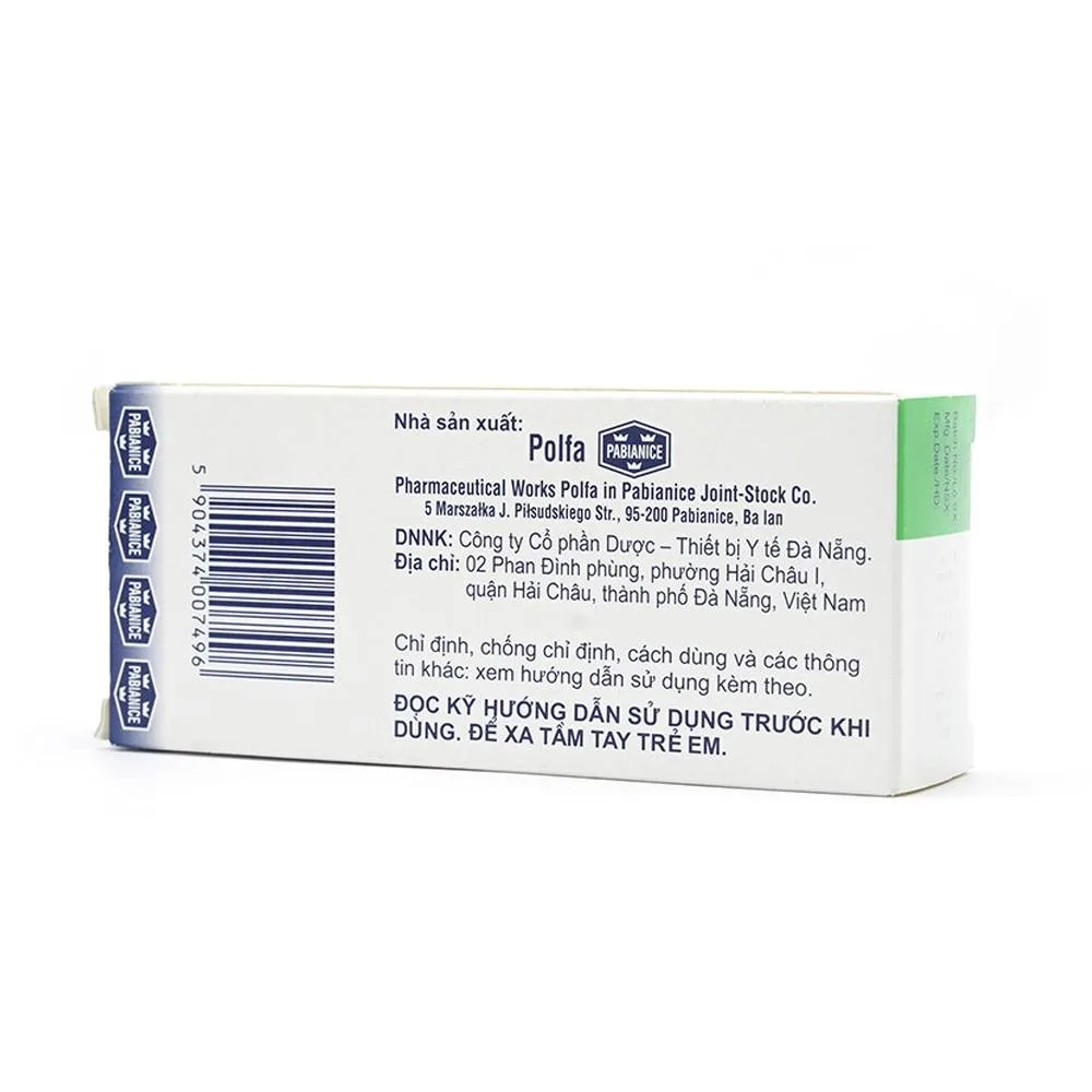 Hình ảnh Thuốc Semirad 10mg Polfa Pabiance điều trị các triệu chứng thần kinh và sinh lý (3 vỉ x 10 viên)