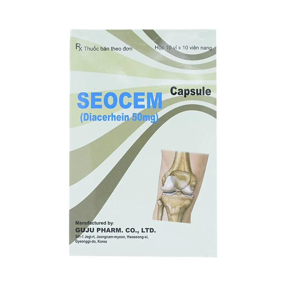 Hình ảnh Thuốc Seocem Capsule Guju Pharma điều trị triệu chứng viêm xương khớp (10 vỉ x 10 viên)