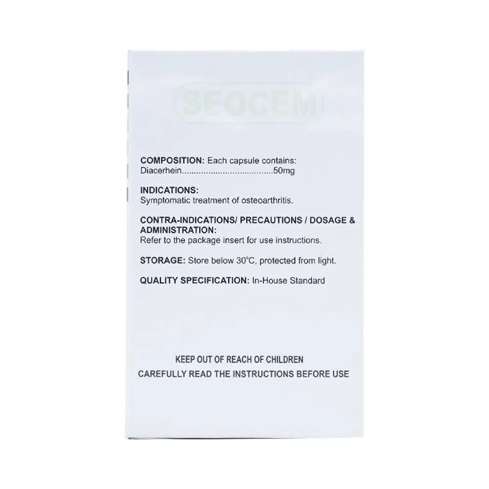 Hình ảnh Thuốc Seocem Capsule Guju Pharma điều trị triệu chứng viêm xương khớp (10 vỉ x 10 viên)