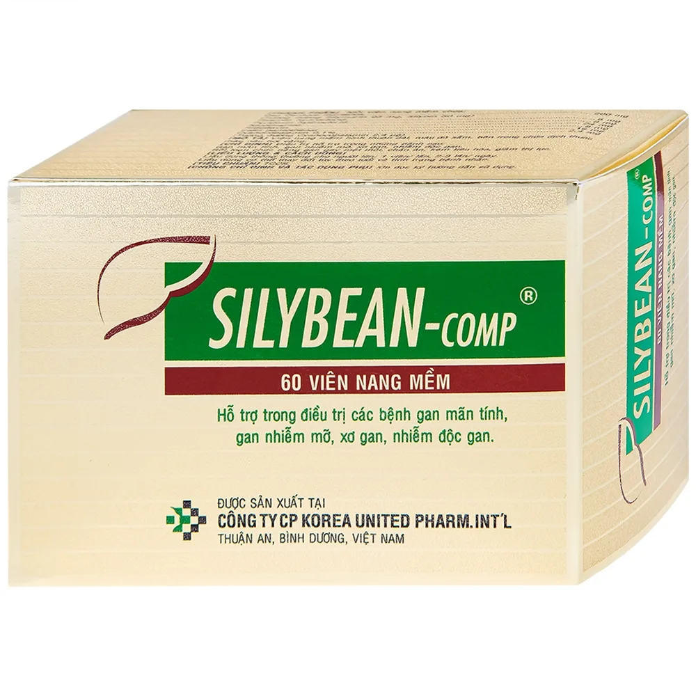 Hình ảnh Thuốc Silybean-Comp United hỗ trợ điều trị bệnh gan mãn tính, gan nhiễm mỡ (6 vỉ x 10 viên)