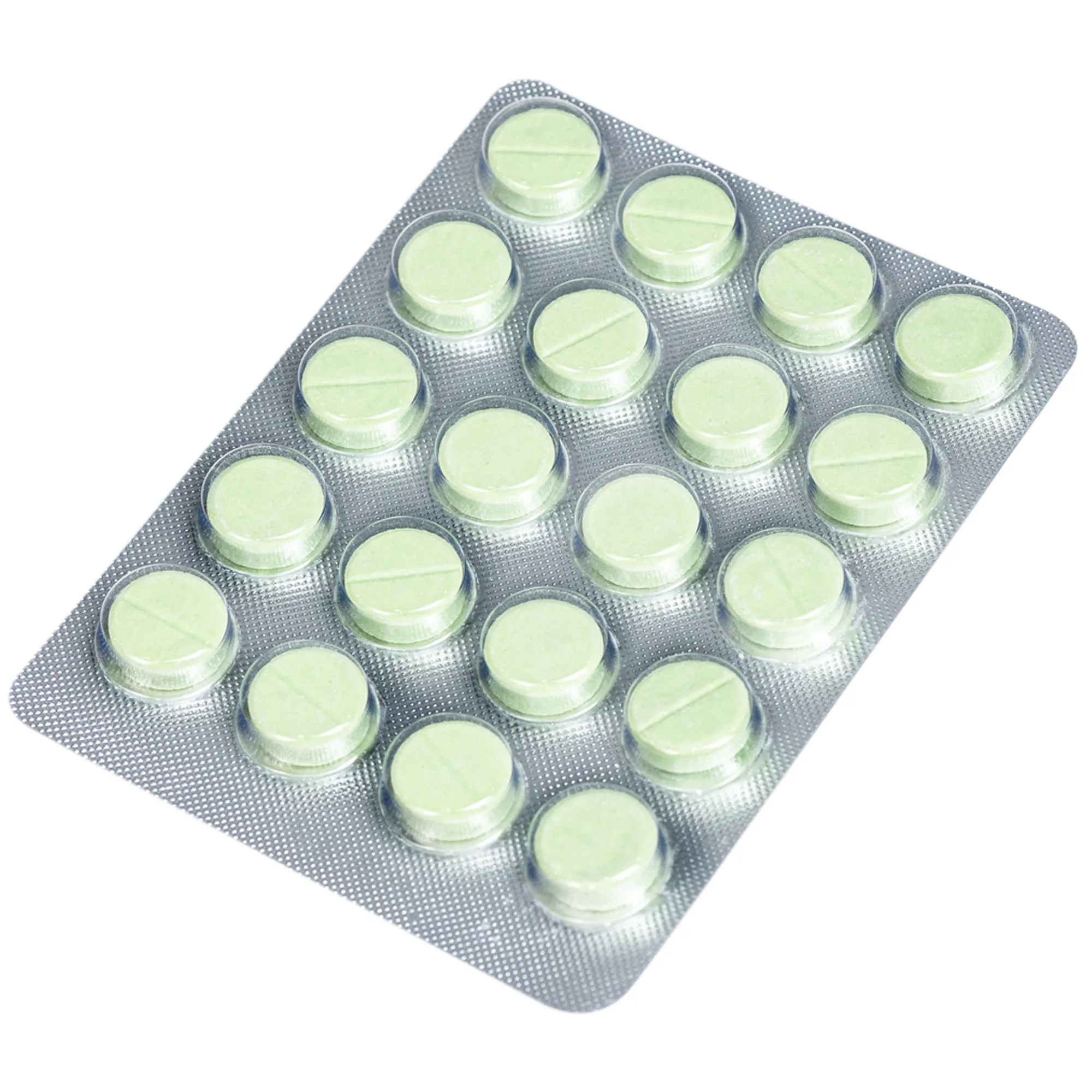 Hình ảnh Thuốc Simethicon 80mg Khapharco điều trị triệu chứng đầy hơi, chướng bụng, khó tiêu do tích tụ khí trong dạ dày, ruột (10 vỉ x 20 viên)