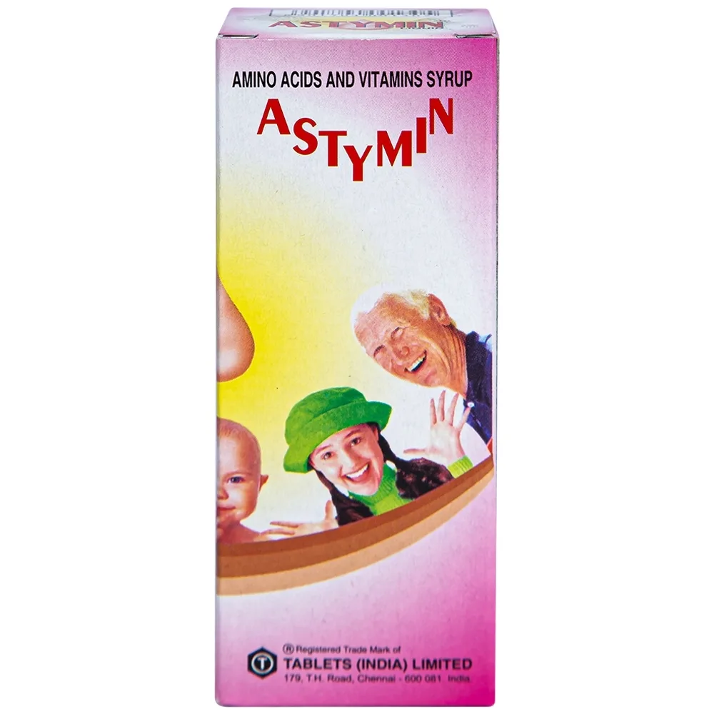 Hình ảnh Siro Astymin Liquid Tablets bổ sung dinh dưỡng cho trẻ em (60ml)