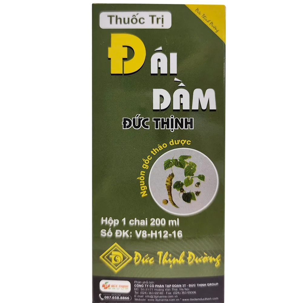 Hình ảnh Thuốc trị Đái Dầm Đức Thịnh điều trị đái dầm, đái nhiều, đái không tự chủ (200ml)