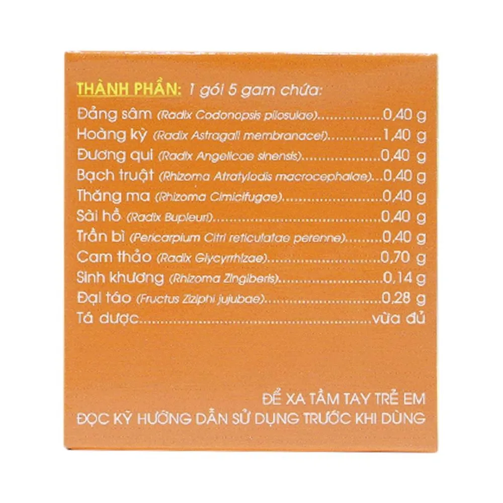 Hình ảnh Thuốc Hoàn Cứng Sitar Traphaco điều trị trĩ nội, trĩ ngoại (10 gói)