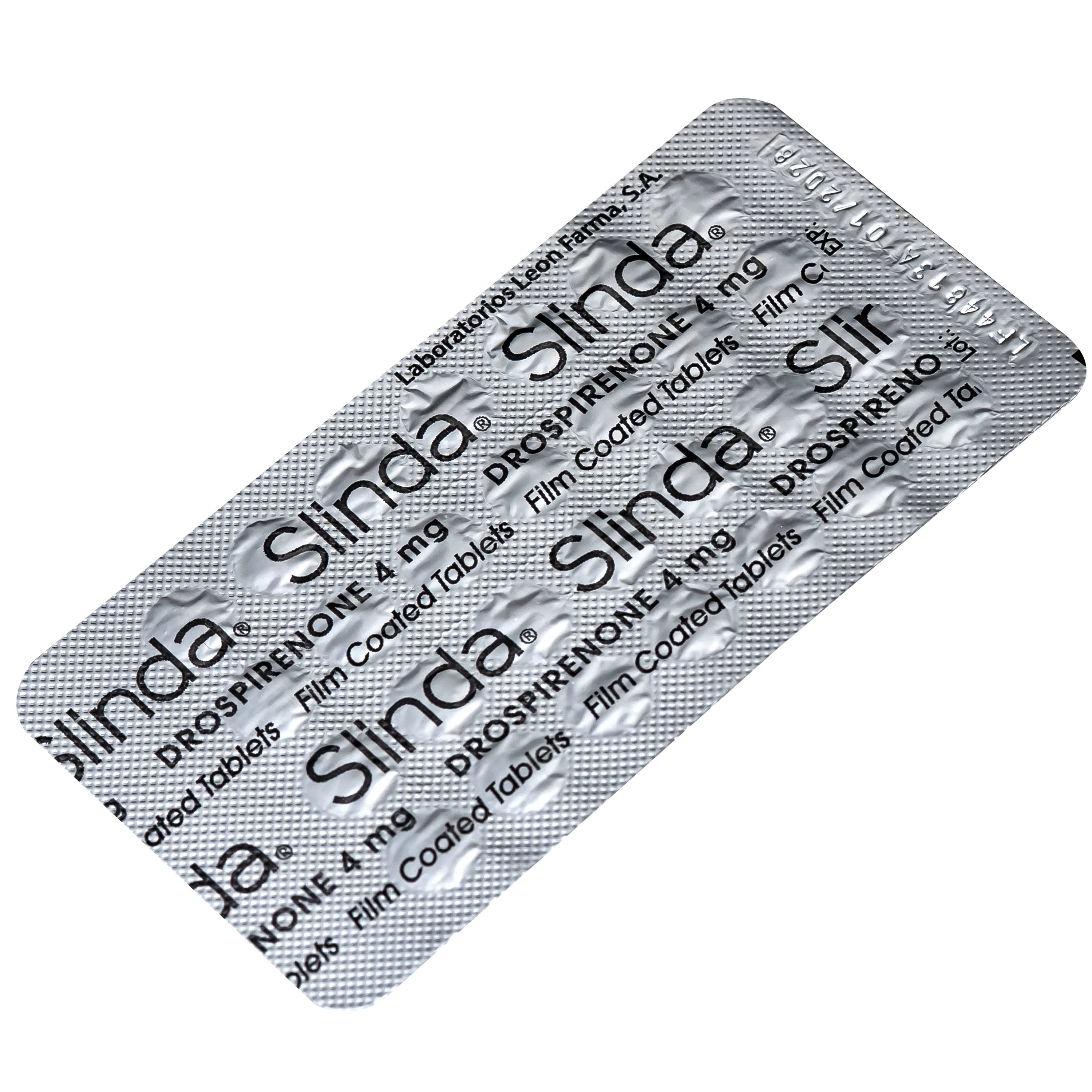 Hình ảnh Thuốc ngừa thai hàng ngày Slinda 4mg Exeltis không chứa estrogen, dùng được cho phụ nữ cho con bú (1 vỉ x 28 viên)