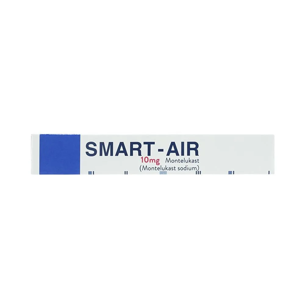 Hình ảnh Thuốc Smart-Air 10mg Abbott điều trị hen phế quản mạn tính (1 vỉ x 10 viên)