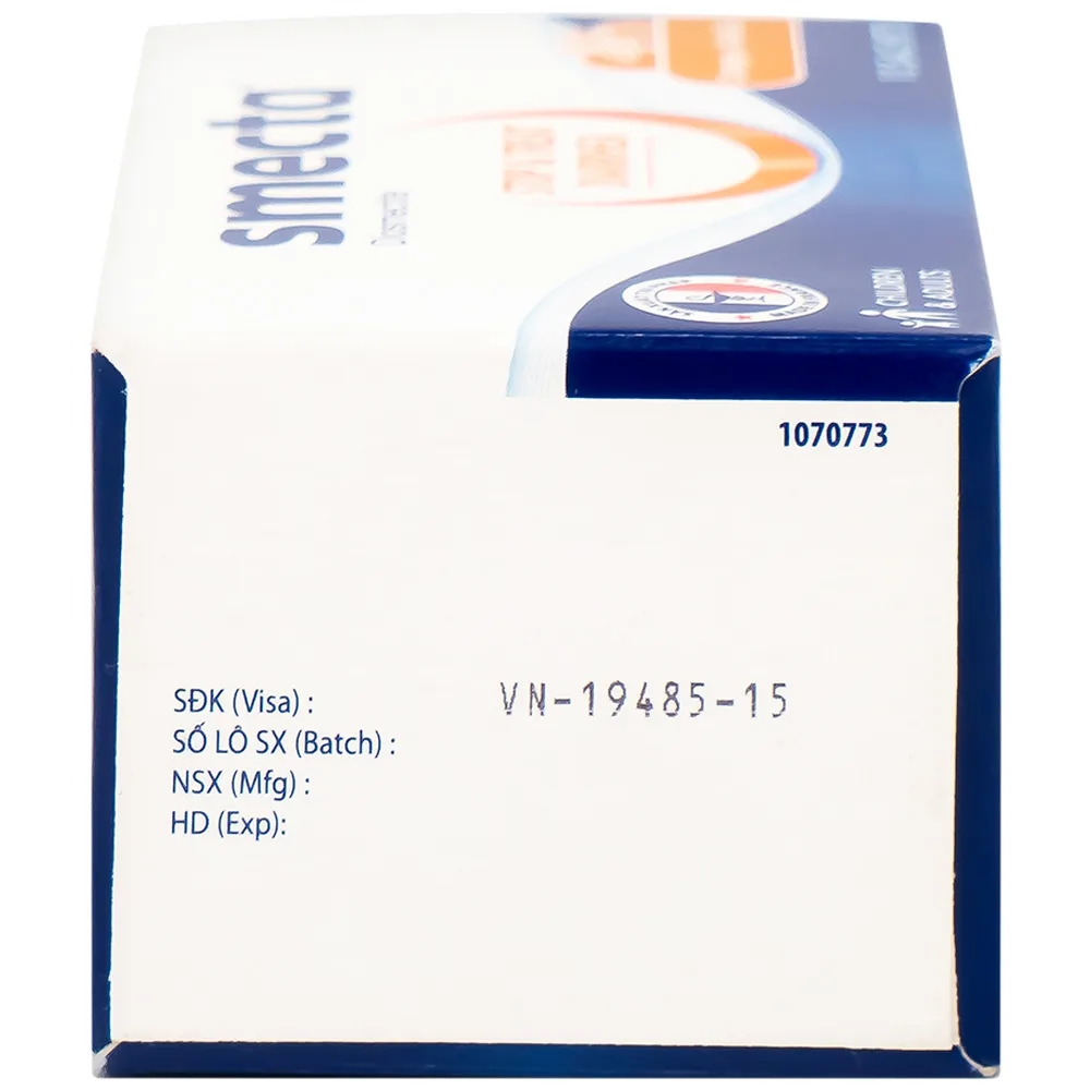 Hình ảnh Thuốc bột Smecta Beaufour Ipsen hương cam & vani điều trị tiêu chảy, bảo vệ niêm mạc tiêu hoá (10 gói)