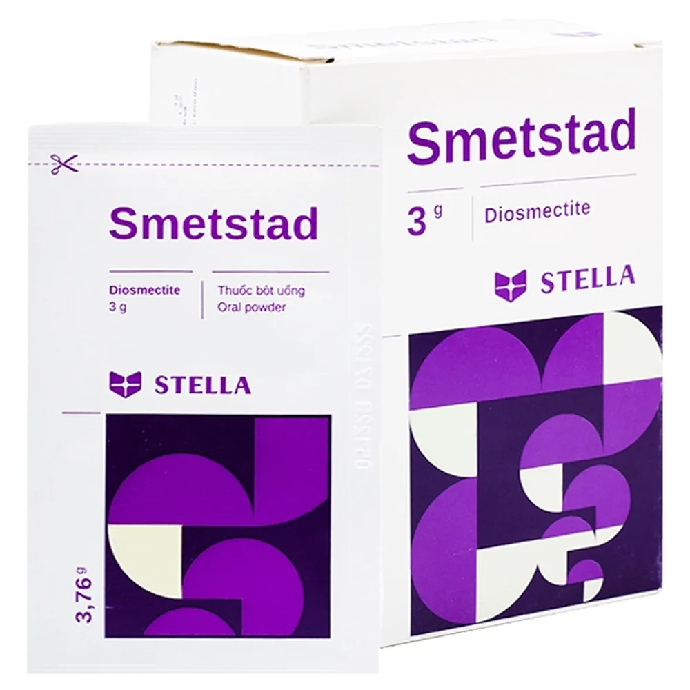 Hình ảnh Thuốc bột uống Smetstad Stella điều trị tiêu chảy cấp (30 gói x 3g/gói)
