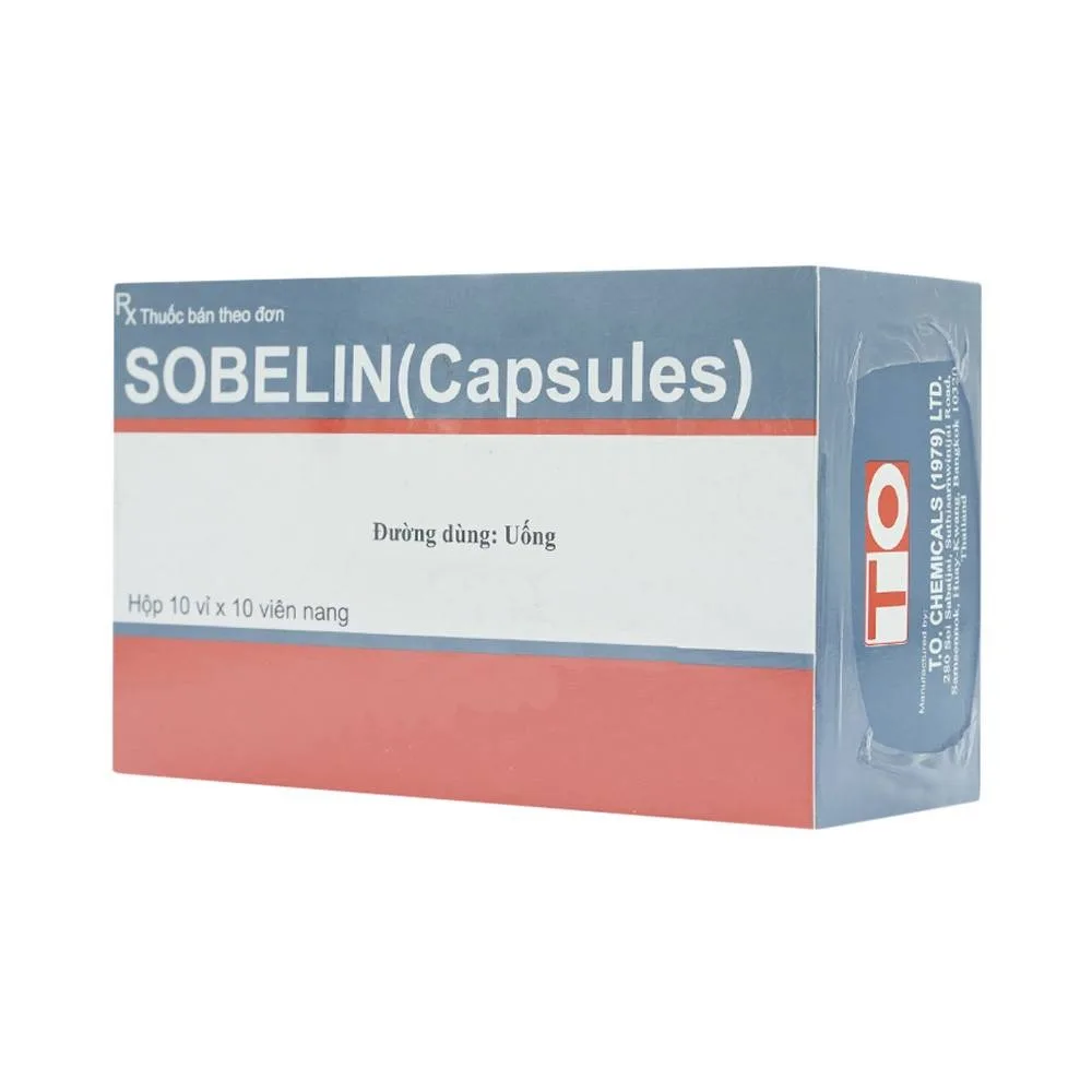 Hình ảnh Thuốc Sobelin 5mg TO Chemicals điều trị rối loạn tuần hoàn não và ngoại biên (10 vỉ x 10 viên)