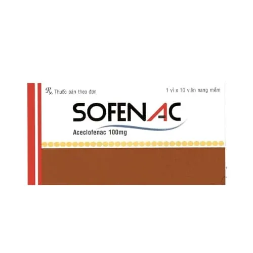Hình ảnh Thuốc Sofenac Phil Inter giảm đau và kháng viêm do viêm xương khớp (10 vỉ x 10 viên)