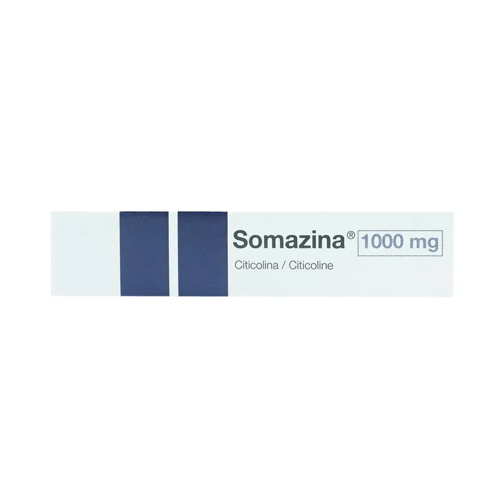 Hình ảnh Thuốc tiêm Somazina 1000mg điều trị các rối loạn nhận thức, cảm giác (5 ống x 4ml)