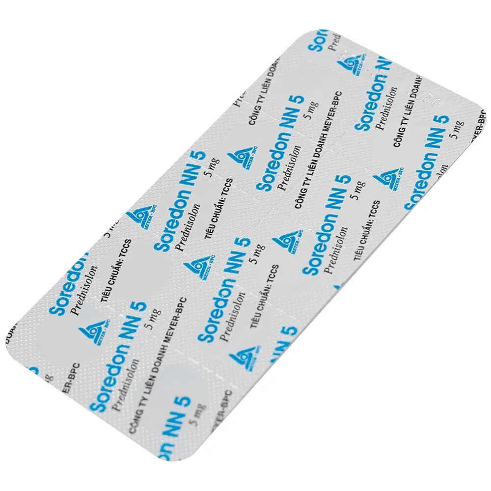 Hình ảnh Thuốc Soredon NN5 Meyer - BPC điều trị dị ứng, rối loạn collagen, bệnh khớp, bệnh da (3 vỉ x 10 viên)