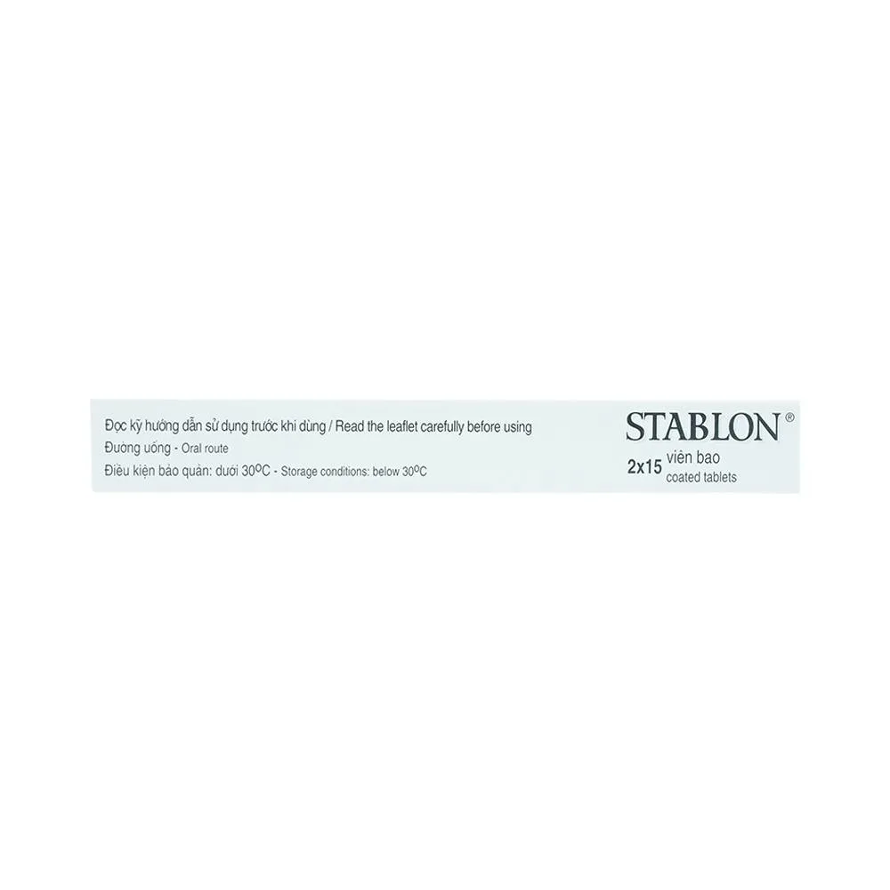 Hình ảnh Thuốc Stablon Servier điều trị trạng thái trầm cảm (2 vỉ x 15 viên)