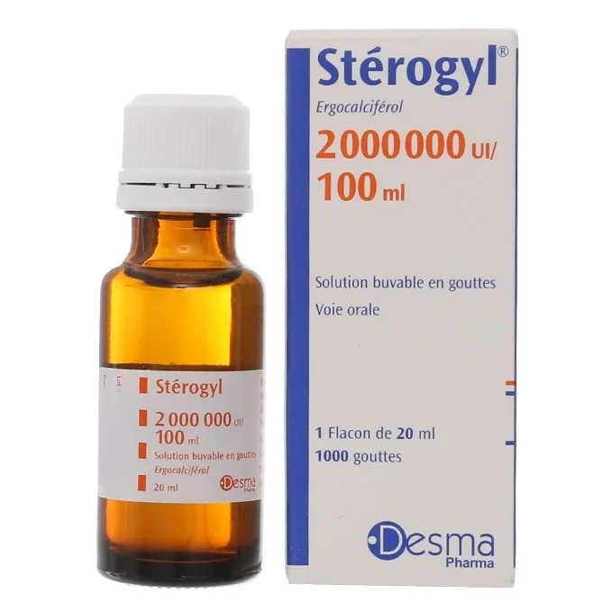 Hình ảnh Siro Stérogyl Desma phòng ngừa và điều trị thiếu hụt Vitamin D (20ml)