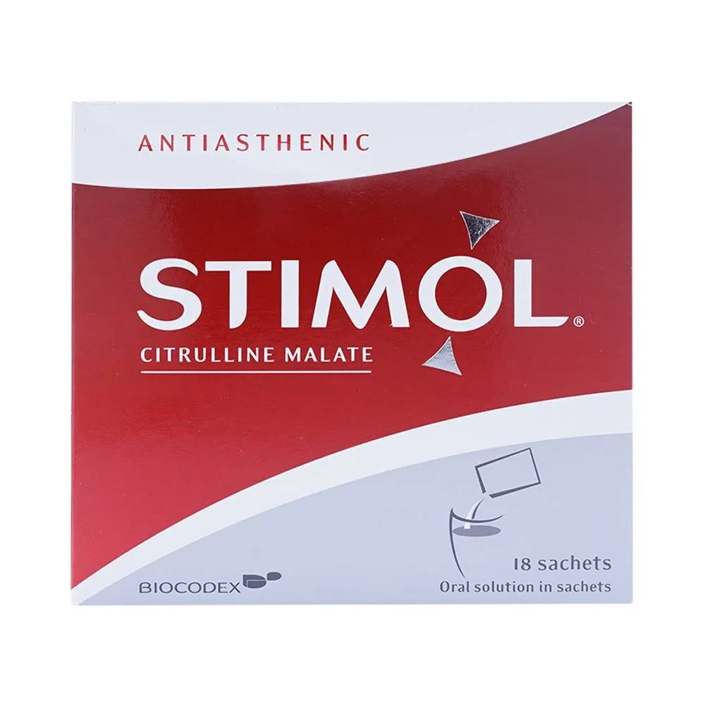 Hình ảnh Siro Stimol Biocodex dùng trong các trường hợp mệt mỏi, suy nhược (18 gói x 10ml)