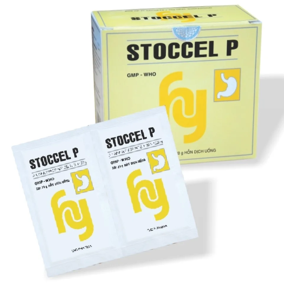 Hình ảnh Hỗn dịch uống Stoccel P DHG điều trị viêm dạ dày cấp và mãn tính (24 gói x 20g)