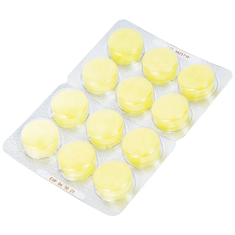 Hình ảnh Viên ngậm Strepsils Soothing mật ong & chanh giảm đau họng (2 vỉ x 12 viên)