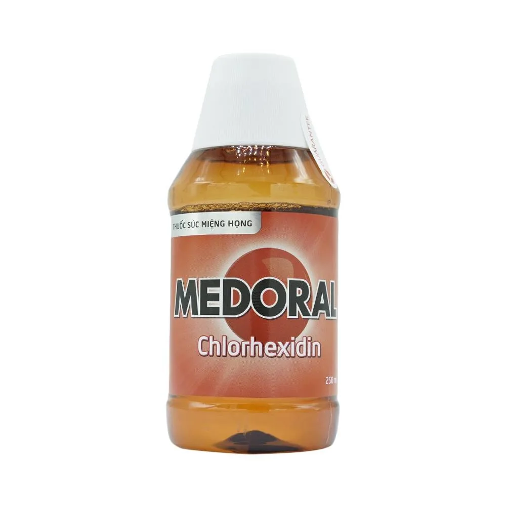 Hình ảnh Dung dịch súc miệng Medoral điều trị và ngăn ngừa viêm họng, viêm amidan (250ml)