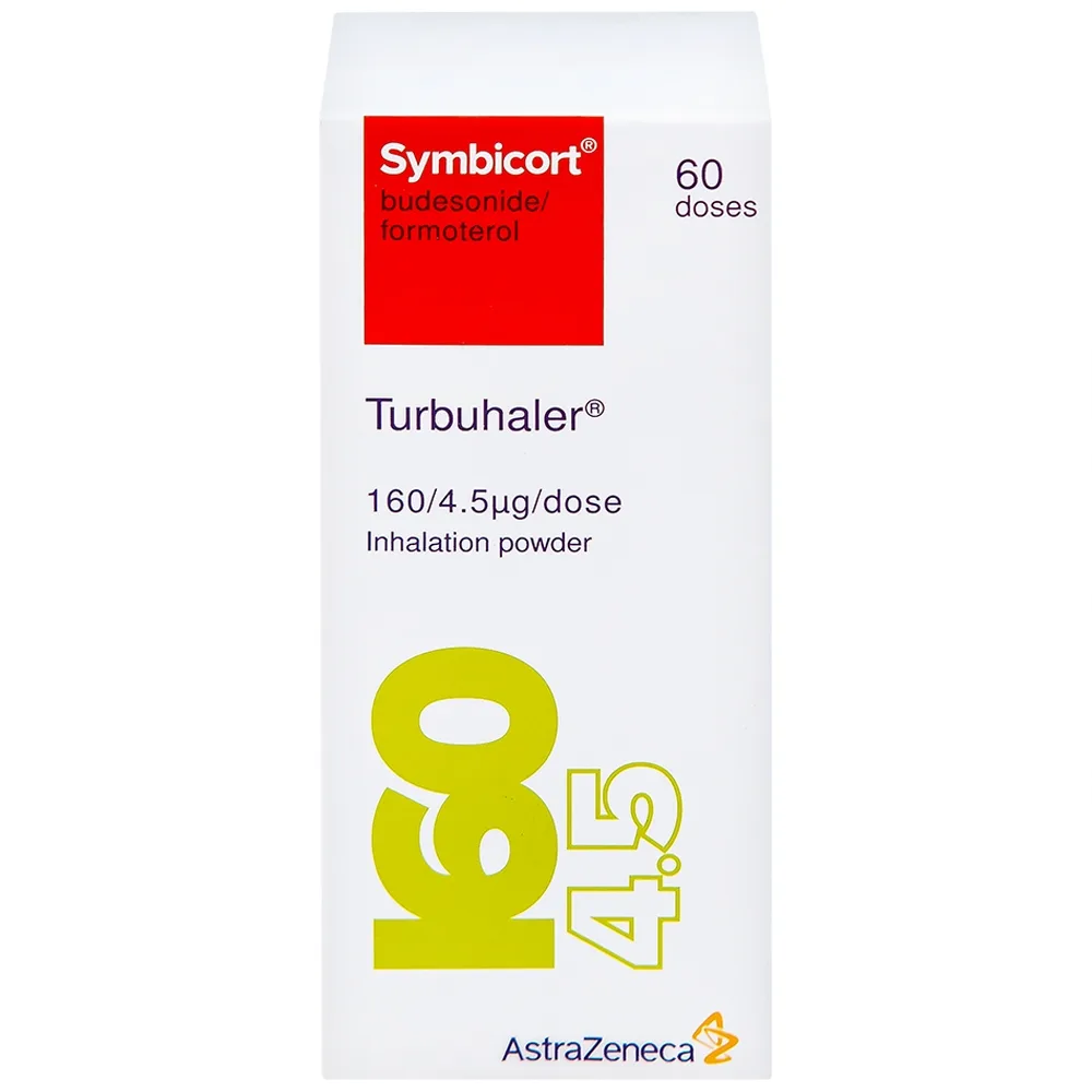 Hình ảnh Thuốc bột để hít Symbicort AstraZeneca điều trị hen suyễn (60 liều)