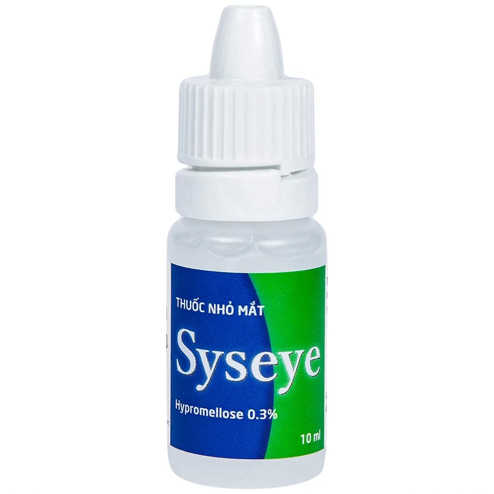 Hình ảnh Thuốc nhỏ mắt Syseye Merap điều trị và làm giảm cảm giác khó chịu do khô mắt (10ml)