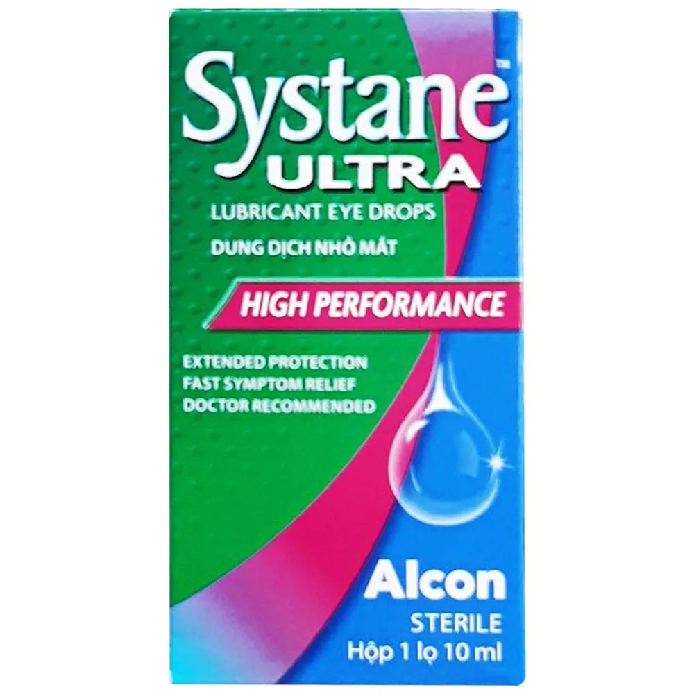 Hình ảnh Thuốc nhỏ mắt Systane Ultra Alcon giảm các chứng rát và kích ứng do khô mắt (10ml)