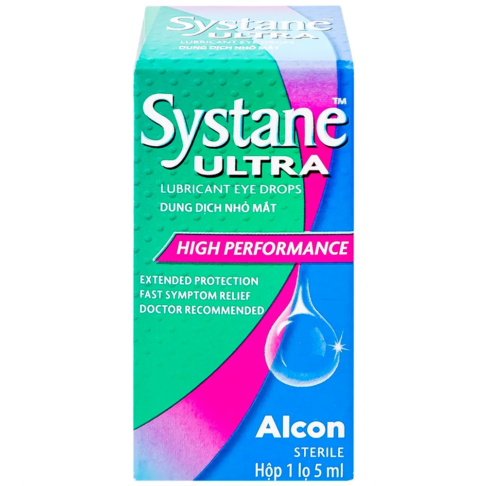 Hình ảnh Thuốc nhỏ mắt Systane Ultra Alcon giảm các chứng rát và kích ứng do khô mắt (5ml)